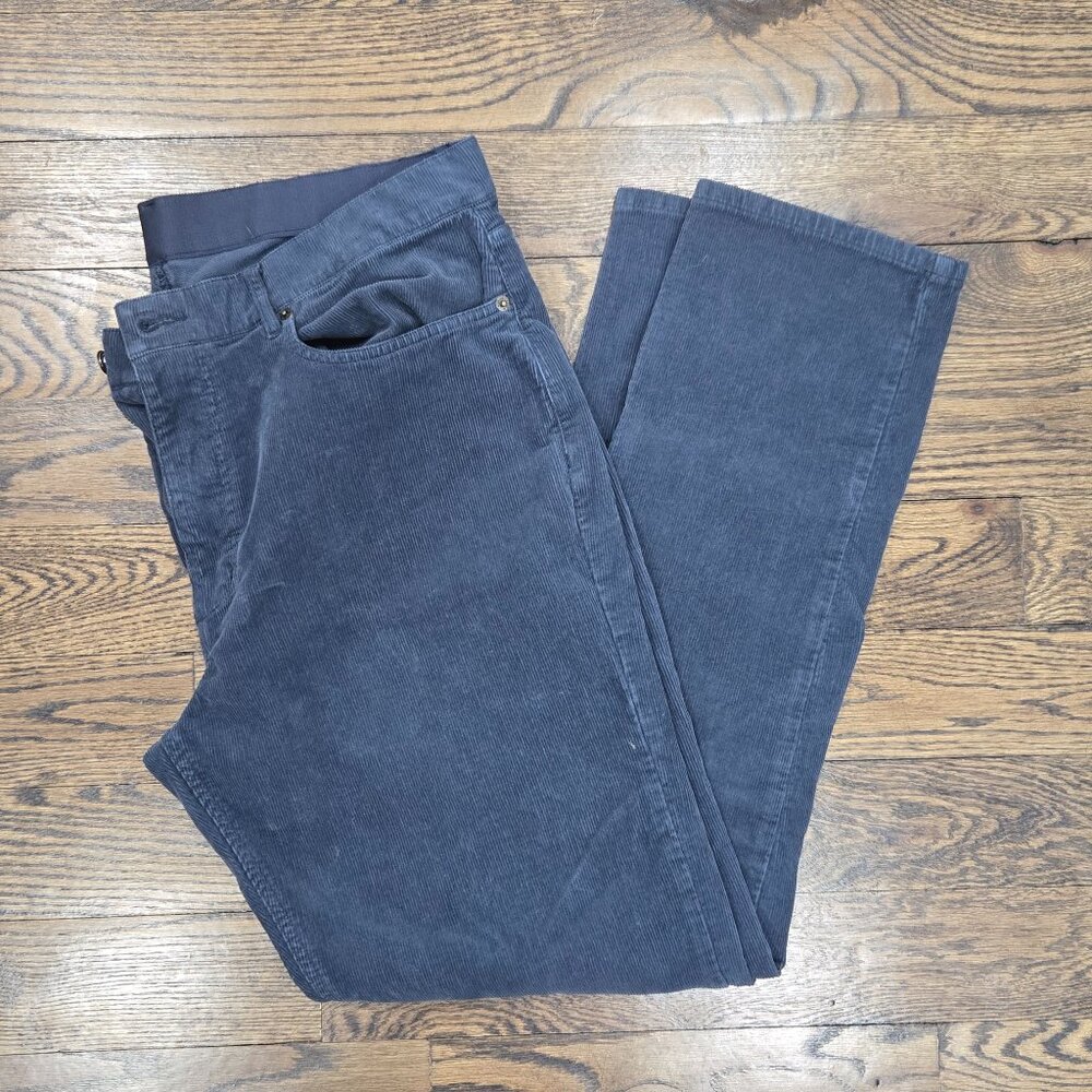 Marine Layer Terry Cord 5 Pocket Pant 36 Mens Corduroy Stretch Casual